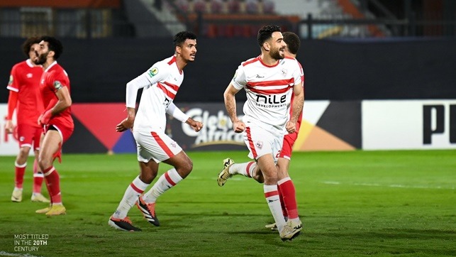 مباراة الزمالك وفيوتشر