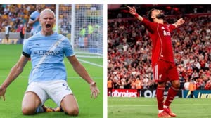 إيرلينج هالاند ومحمد صلاح