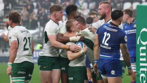 جنوب أفريقيا تتغلب ايطاليا