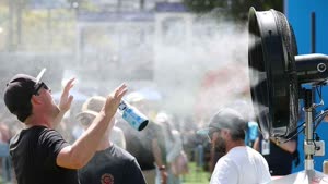 الحراراة في ملبورن