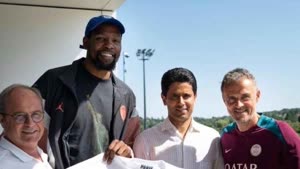 كيفن دوران، لويس كامبوس، ناصر الخليفى ولويس إنريكي