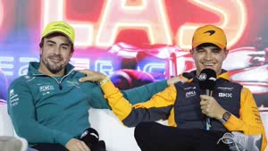 لاندو نوريس، وفرناندو ألونسو.