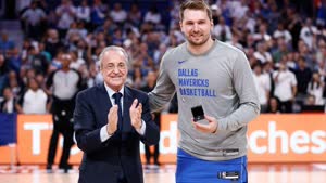 دونتشيتش مع فلورنتينو بيريز