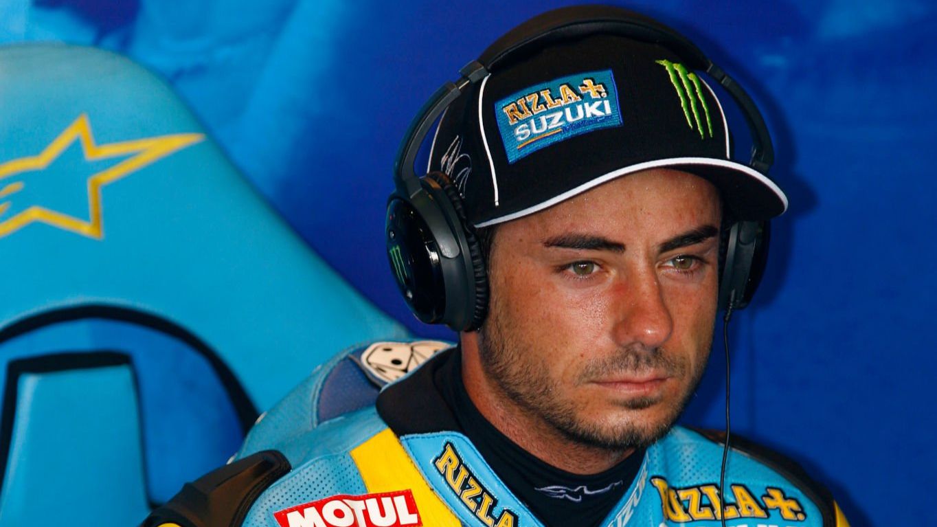 متسابق الدراجات النارية الأمريكي جون هوبكنز