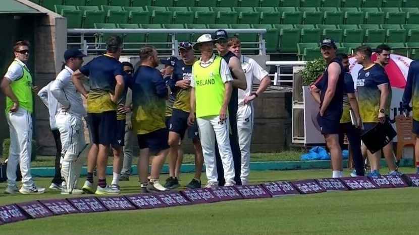 زلزال يوقف مباراة أيرلندا وبنغلاديش