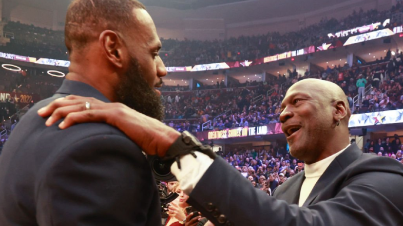 ليبرون وجوردان