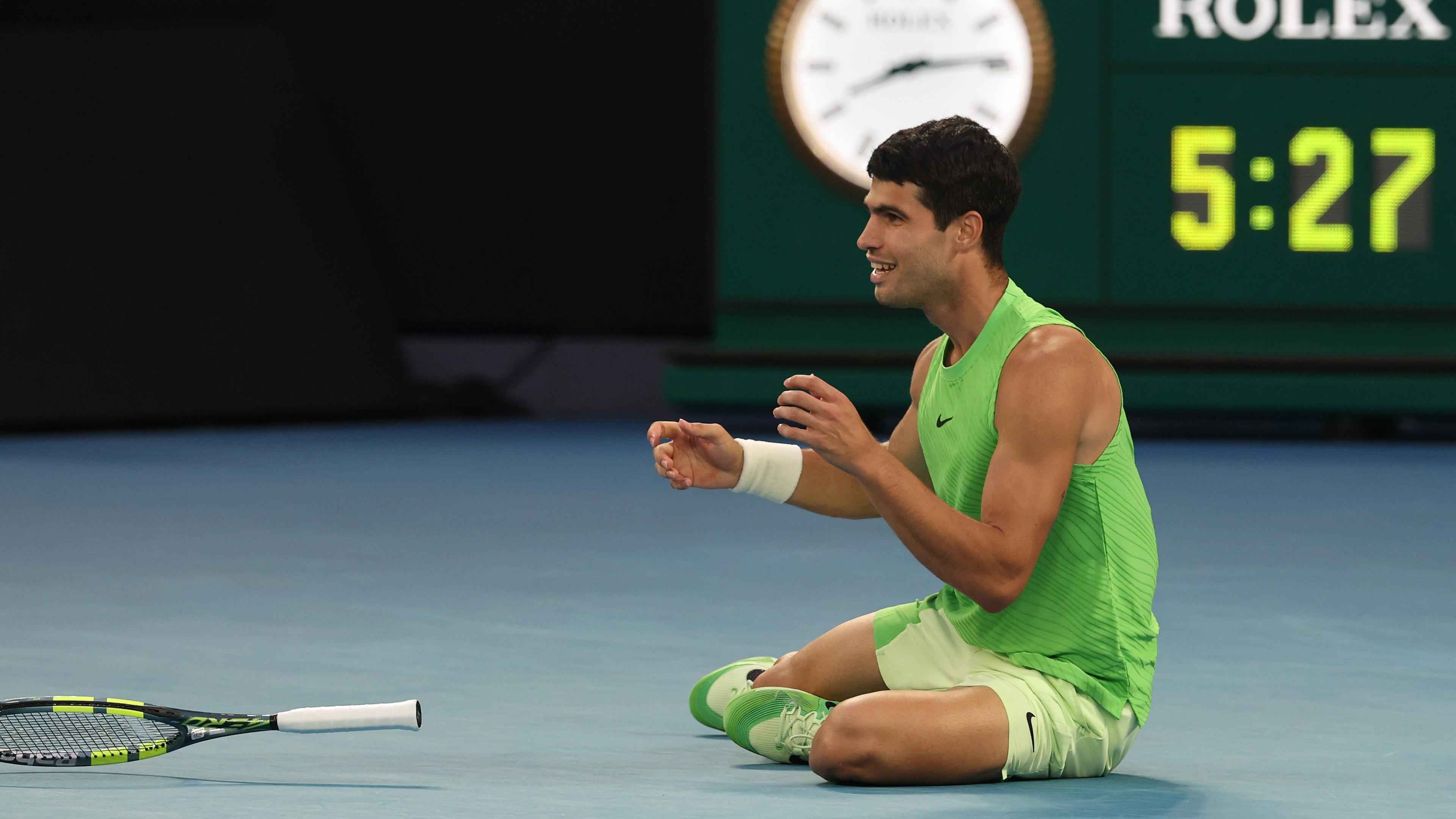 الكاراز يتغلب على زفيريف