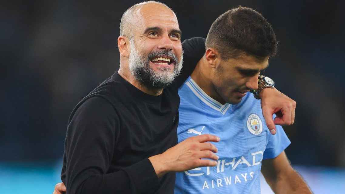 بيب غوارديولا ورودريغو هيرنانديز